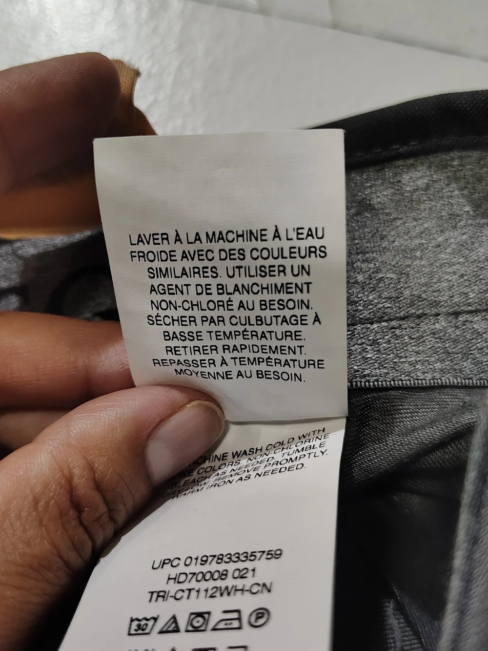 Haggar Premium Comfort  Slim Fit Dress Pants Hidden Comfort Waistband Gray 38x34